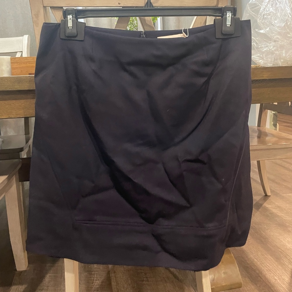 Tory Burch a line skirt In medium navy